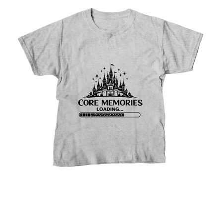 Core Memories, a Sport Grey Youth Unisex Tee