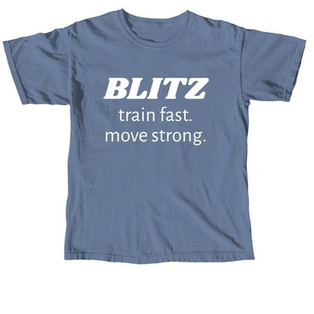 Blitz, a Blue Jean Comfort Colors Unisex Tee
