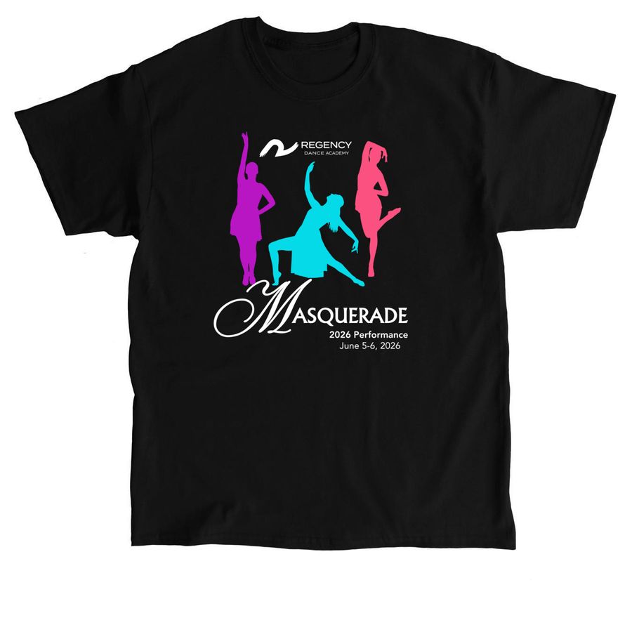Masquerade, a Black Classic Unisex Tee