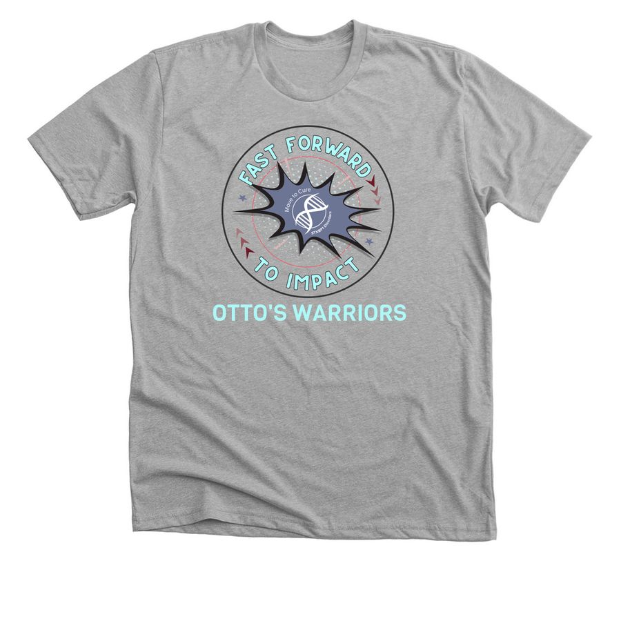 OTTO'S WARRIORS, a Athletic Heather Premium Unisex Tee