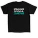 Kelli McClelland for Board of Education, a Black Classic Unisex Tee (back-view)