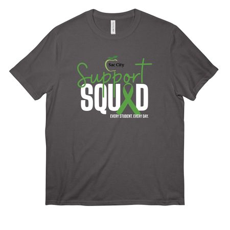 Student Support Services "Support Squad" Tee, a Grey Steel All-American Unisex Tee