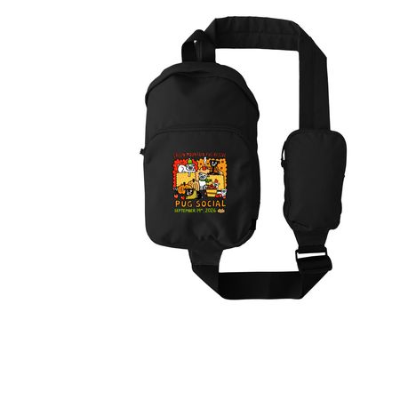 2026&nbsp;GMPR Pug Social Sling Bags, a Black Grove Sling Bag