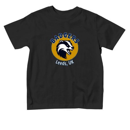 Badgers Toddlers Apparel, a Black Toddler Tee