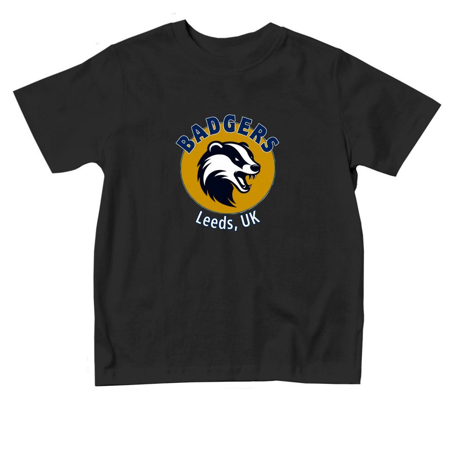 Badgers Toddlers Apparel, a Black Toddler Tee