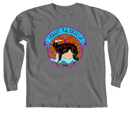 TTBC Collectible Logo - Day of the Dead 2026, a Grey Comfort Colors Long Sleeve Tee