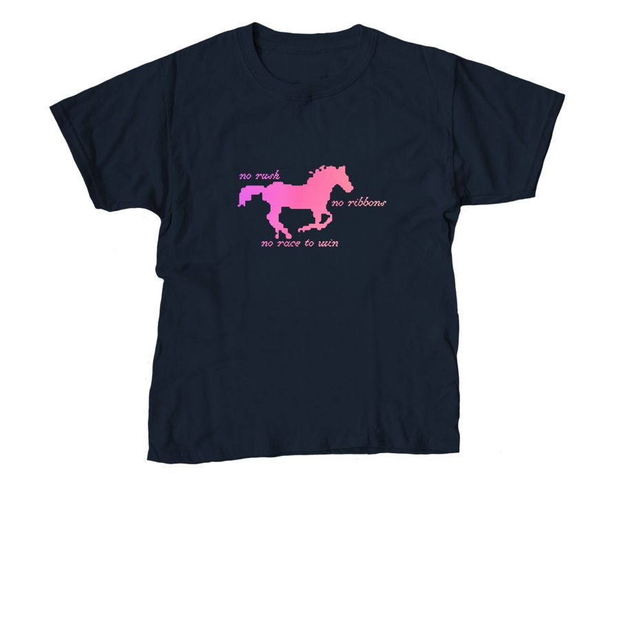 ombre horsey top, a Navy Youth Unisex Tee