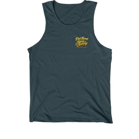 Stay Sunny Tour, a Dark Grey Premium Cotton Tank