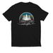 Camano Island T-Shirt, a Deep Black Allmade Eco Triblend Unisex Tee