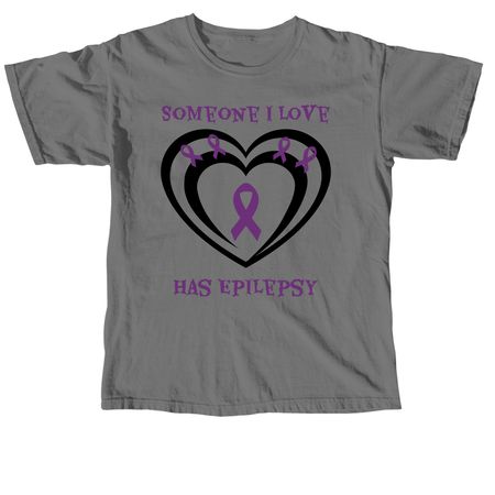 Epilepsy awareness&nbsp;, a Grey Comfort Colors Unisex Tee