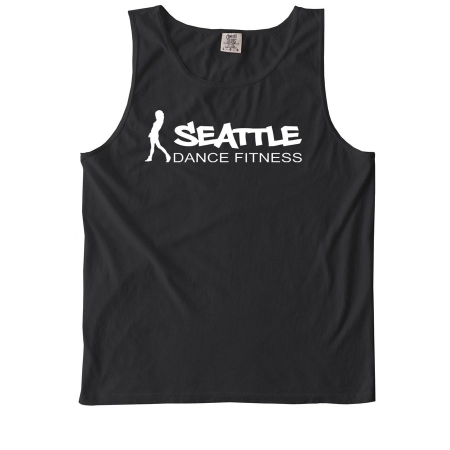 Unisex tanks!, a Black Comfort Colors Tank Top