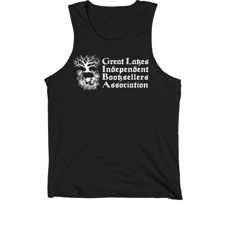 Gothic Lakes Independent Booksellers Assoc., a Black Premium Cotton Tank