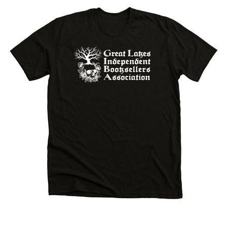 Gothic Lakes Independent Booksellers Assoc., a Solid Black Blend Premium Unisex Tee