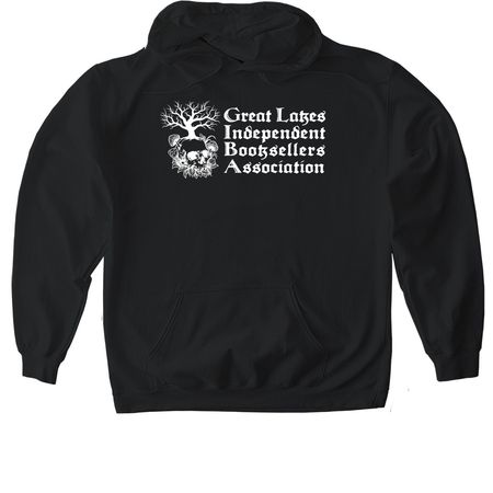Gothic Lakes Independent Booksellers Assoc., a Black Gildan Softstyle Pullover Hoodie