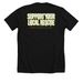 Something Spooky is Brewing ?&nbsp;, a Solid Black Blend Premium Unisex Tee (back-view)