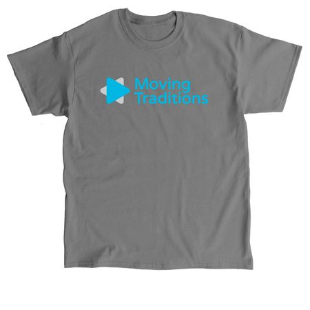 Moving Traditions logo tee, a Charcoal Classic Unisex Tee