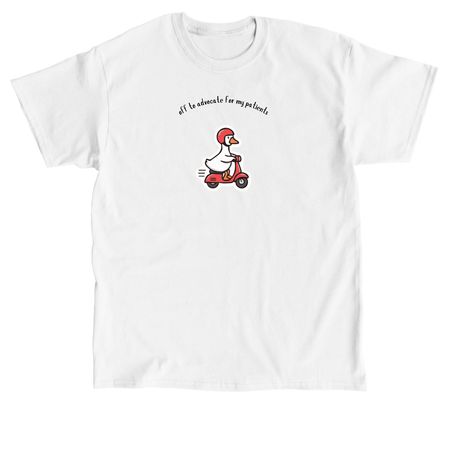 Duck shirt, a White Classic Unisex Tee