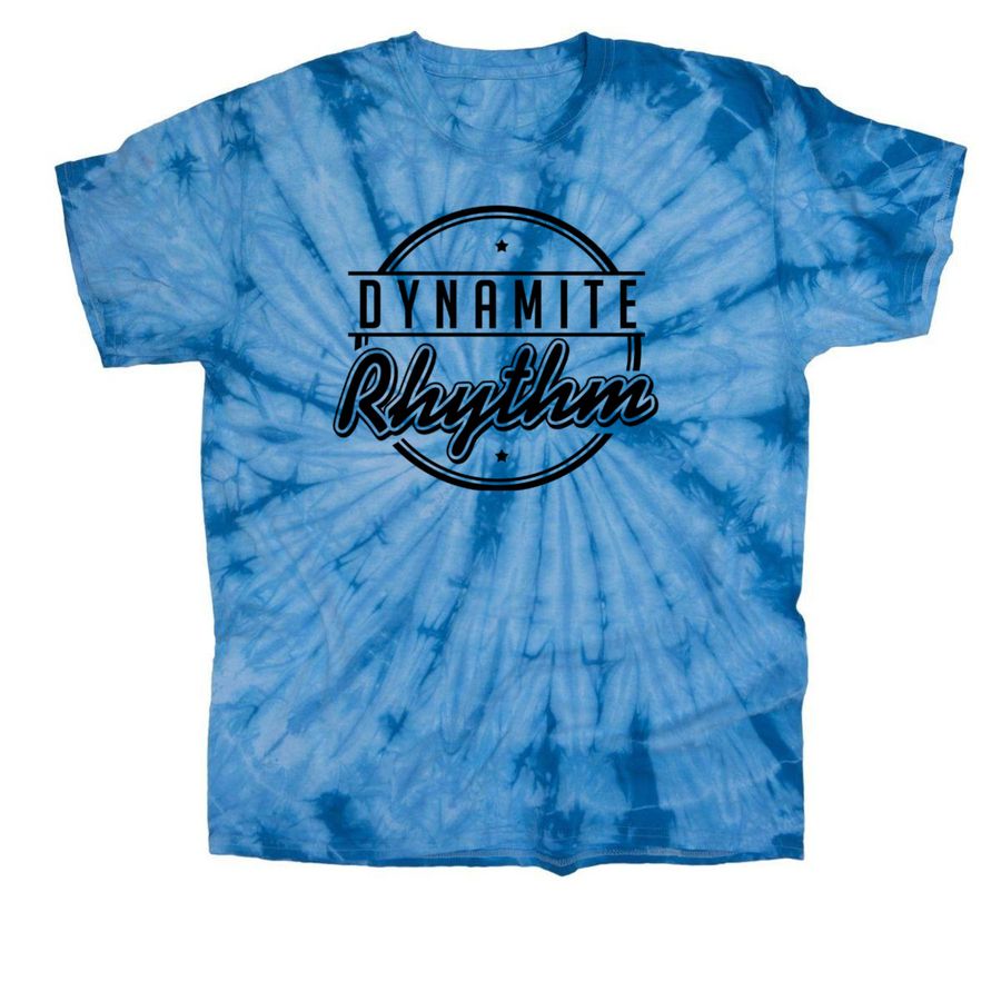 Flower Power Collection, a Baby Blue Classic Tie Dye Tee
