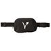 Vegan Hip Bag, a Deep Black Matte Hip Pack