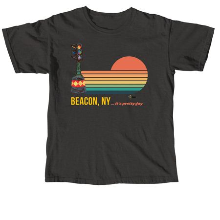 Pretty Gay Beacon, a Pepper Comfort Colors Unisex Tee