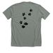 Haunted Humane Society, a Deep Heather Premium Unisex Tee (back-view)