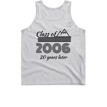 Class of '06 Shirts (Black Graphics), a Sport Grey Classic Unisex Tank Top