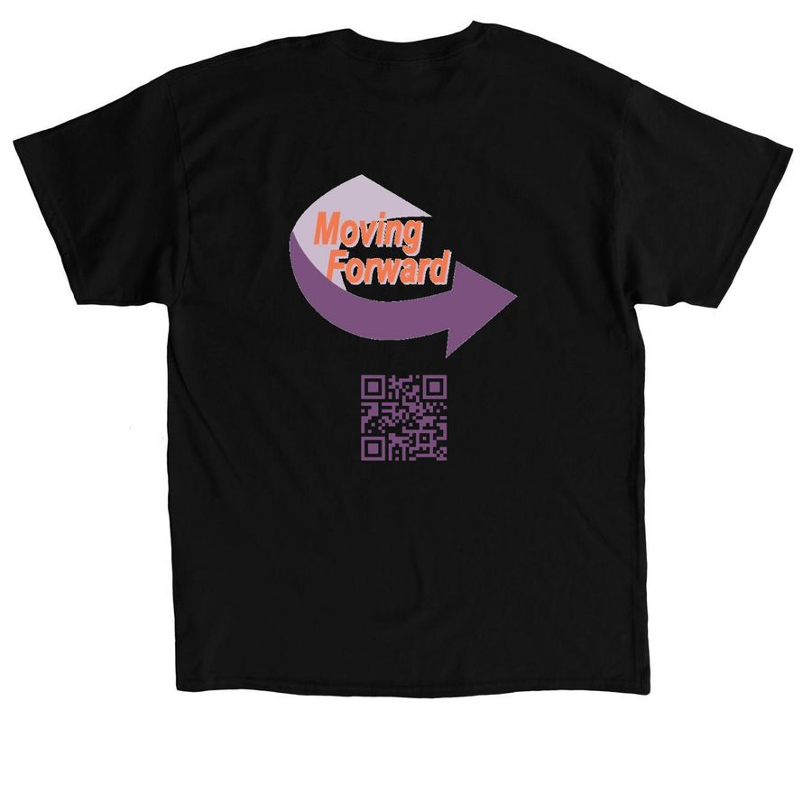 NLCA Logo, a Black Classic Unisex Tee (back-view)
