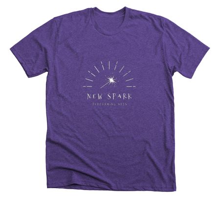 Six : Teen Edition, a Heather Team Purple Premium Unisex Tee