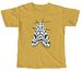 BEAT Giant Leopard Moth Shirt (black font), a Mustard Comfort Colors Unisex Tee
