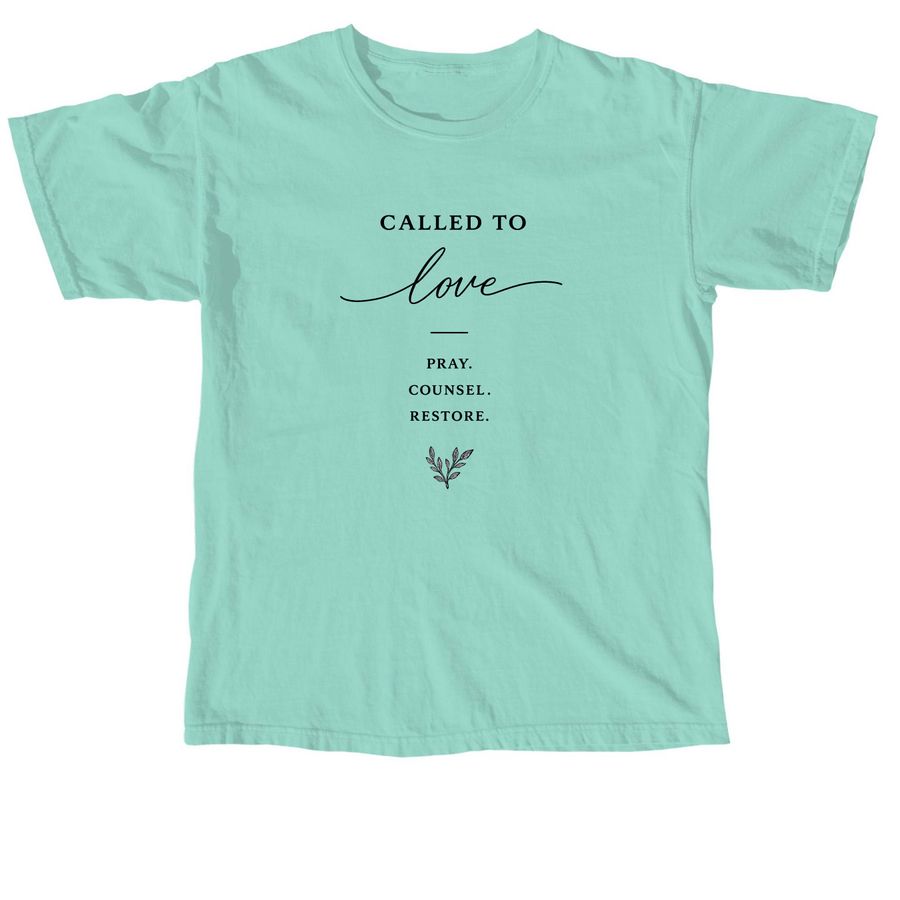 Soc2theWorld, a Chalky Mint Comfort Colors Unisex Tee
