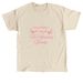 Spring 2026 Sleeping Beauty Merch, a Sand Classic Unisex Tee