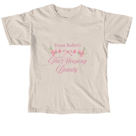 Spring 2026 Sleeping Beauty Merch, a Ivory Comfort Colors Unisex Tee
