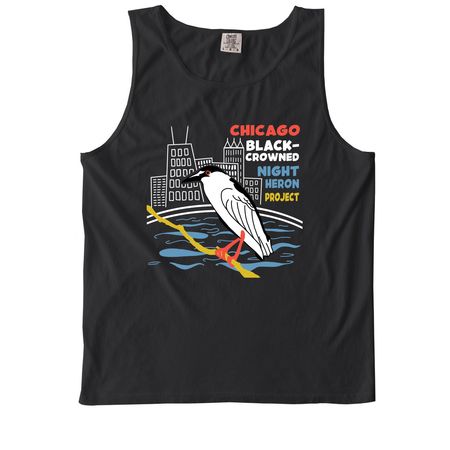 Original Logo Shirts, a Black Comfort Colors Tank Top