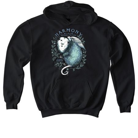 Harmony Wildlife 2027 Special Edition Shirt, a Black Softstyle Youth Pullover Hoodie