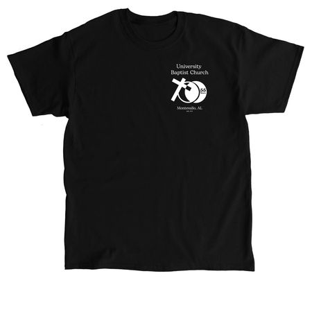 UBC 55th Anniversary T-Shirt, a Black Classic Unisex Tee
