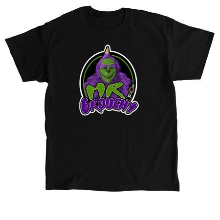 Mr. Grouchy, a Black Classic Unisex Tee