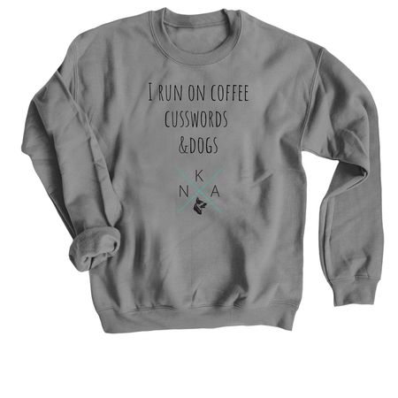 Fuel Shirts, a Charcoal Crewneck Sweatshirt