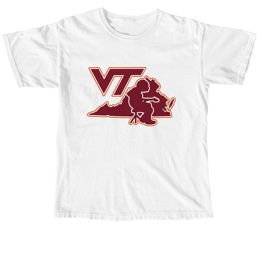 Blacksburg Mikey Tee&nbsp;, a White Comfort Colors Unisex Tee