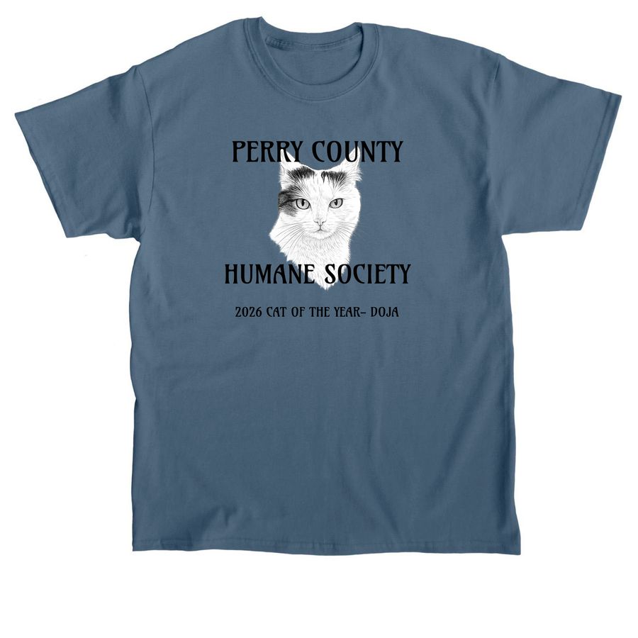 2026 CAT OF THE YEAR, a Indigo Blue Classic Unisex Tee