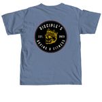 DB?, a Blue Jean Comfort Colors Unisex Tee (back-view)