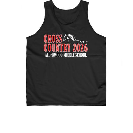 2026 XC Season Tops, a Black Classic Unisex Tank Top