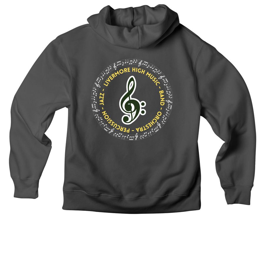 T-Shirts | Hoodies | Zip Hoodies | Tanks, a Asphalt Premium Heavyweight Pullover Hoodie (back-view)