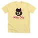 Kitty City, a Heather Yellow Gold Premium Unisex Tee