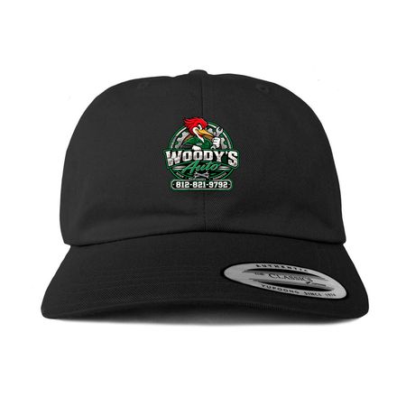 Woody?s Hats&nbsp;, a Black Printed Classic Baseball Cap