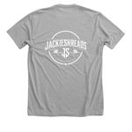 Stronger everyday&nbsp;, a Athletic Heather Premium Unisex Tee (back-view)