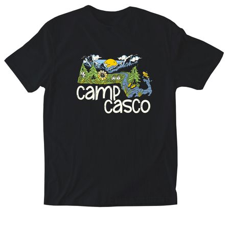 Comfy Tops (2025 Design), a Black Softstyle Cotton Tee