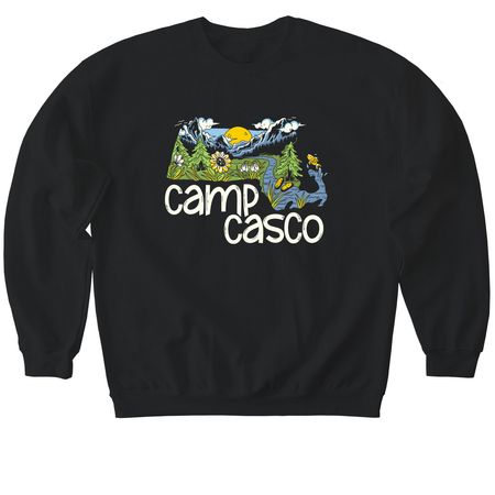 Comfy Tops (2025 Design), a Black Softstyle Crewneck Sweatshirt