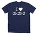 I Love Orono (dark color version), a Solid Navy Blend Premium Unisex Tee