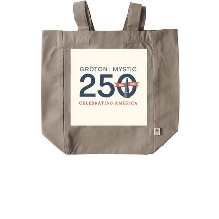 Groton Mystic 250 Bag, a Pumice Recycled Cotton Tote Bag