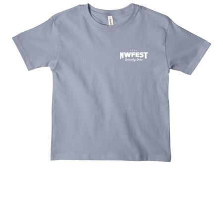 NWFest 2026 Apparel: 2-Sided Logo, a Vintage Denim Youth Heavyweight Tee